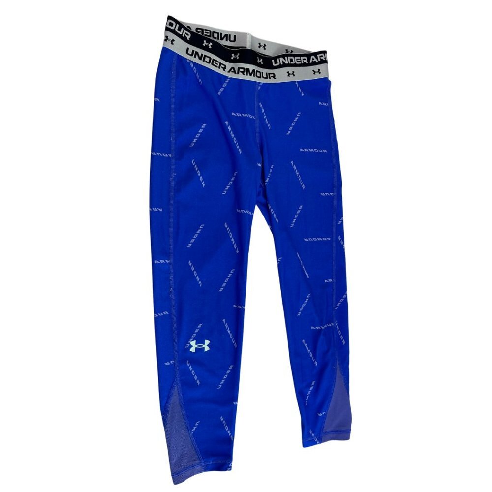 Youth Medium | Under Armour Leggings | Cobalt Blue